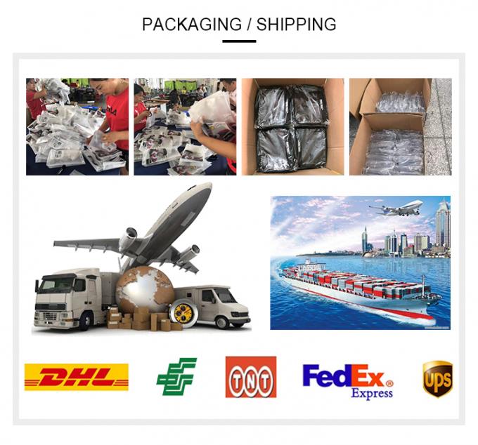 Etichette generali e su ordinazione che imballano l'anatra dell'oca del PVC EVA Bag della saldatura a caldo dell'esposizione giù le etichette dell'indumento