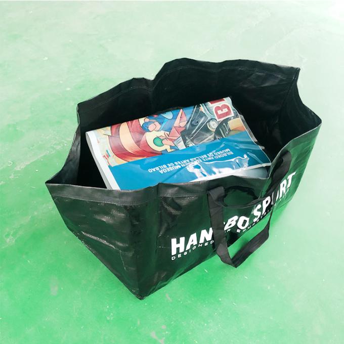 L'alta qualità ha riciclato lo stoccaggio laminato Carry Moving Bag della lavanderia della borsa tessuto polipropilene impermeabile dei pp