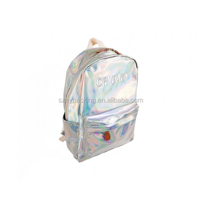 Zaino olografico di compera della borsa dell'ologramma del laser dell'unità di elaborazione di modo della fabbrica del cuoio della scuola su ordinazione di viaggio